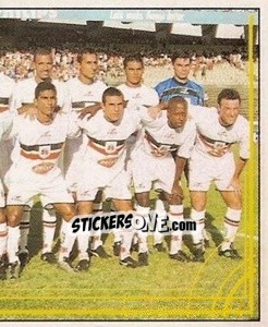 Sticker Equipe de foto - Campeonato Brasileiro 2001 - Panini