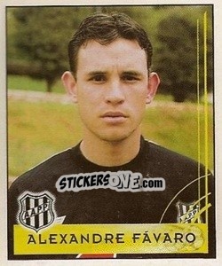 Sticker Alexandre Fávaro - Campeonato Brasileiro 2001 - Panini