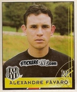 Cromo Alexandre Fávaro - Campeonato Brasileiro 2001 n. 342 - Panini