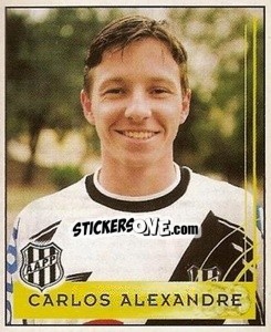 Cromo Carlos Alexandre - Campeonato Brasileiro 2001 n. 343 - Panini