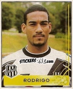 Cromo Rodrigo - Campeonato Brasileiro 2001 - Panini
