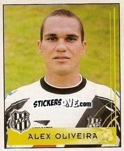 Cromo Alex Oliveira - Campeonato Brasileiro 2001 n. 345 - Panini