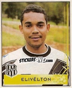 Cromo Elivélton - Campeonato Brasileiro 2001 - Panini