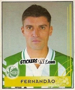 Figurina Fernandão - Campeonato Brasileiro 2001 - Panini