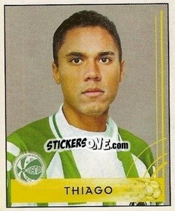 Sticker Thiago - Campeonato Brasileiro 2001 - Panini