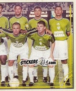 Sticker Equipe de foto - Campeonato Brasileiro 2001 - Panini