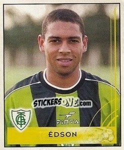 Sticker Edson - Campeonato Brasileiro 2001 n. 375 - Panini