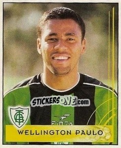 Sticker Wellington Paulo - Campeonato Brasileiro 2001 n. 376 - Panini