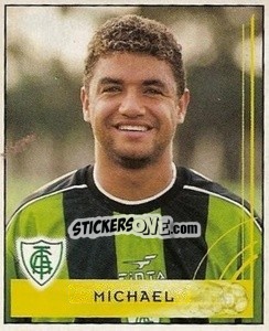 Figurina Michael - Campeonato Brasileiro 2001 - Panini