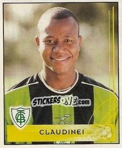 Cromo Claudinei - Campeonato Brasileiro 2001 - Panini