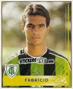 Cromo Fabrício - Campeonato Brasileiro 2001 - Panini