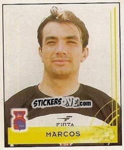 Figurina Marcos - Campeonato Brasileiro 2001 - Panini