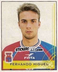 Sticker Fernando Miguel - Campeonato Brasileiro 2001 n. 392 - Panini