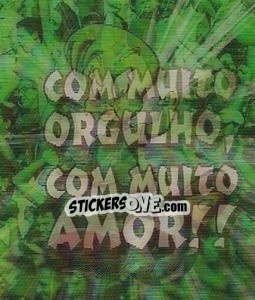 Figurina Mascote - Campeonato Brasileiro 2001 n. 402 - Panini
