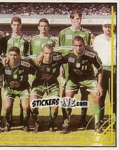 Figurina Equipe de foto - Campeonato Brasileiro 2001 n. 404 - Panini