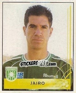 Sticker Jairo - Campeonato Brasileiro 2001 - Panini