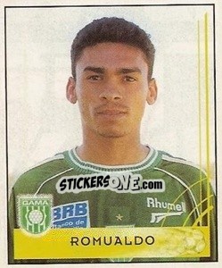 Cromo Romualdo - Campeonato Brasileiro 2001 - Panini