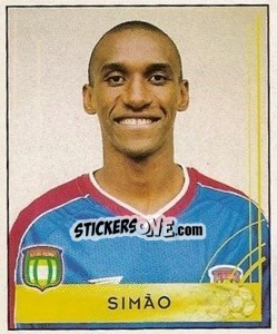 Cromo Simão - Campeonato Brasileiro 2001 - Panini