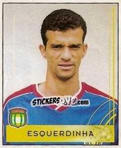 Figurina Esquerdinha - Campeonato Brasileiro 2001 - Panini