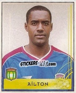 Sticker Aílton - Campeonato Brasileiro 2001 - Panini