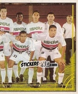 Sticker Equipe de foto - Campeonato Brasileiro 2001 - Panini