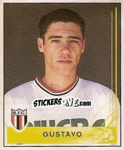 Figurina Gustavo - Campeonato Brasileiro 2001 - Panini