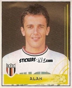 Sticker Alan - Campeonato Brasileiro 2001 n. 442 - Panini