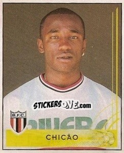 Cromo Chicão - Campeonato Brasileiro 2001 - Panini