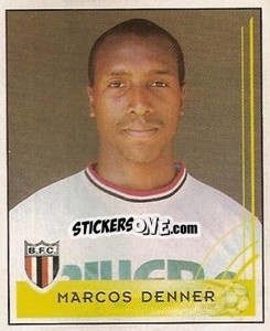 Cromo Marcos Denner - Campeonato Brasileiro 2001 - Panini