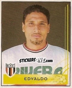 Figurina Edvaldo - Campeonato Brasileiro 2001 - Panini