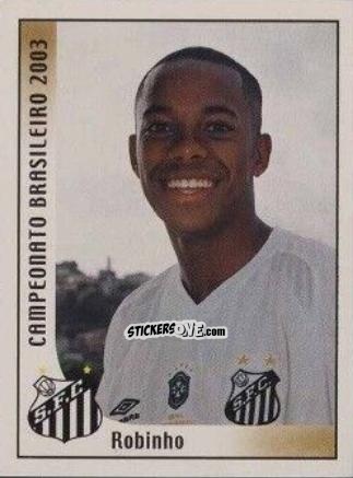 Figurina Robinho - Campeonato Brasileiro 2003 n. 316 - Panini