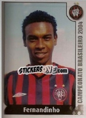Sticker Fernando Luis Roza - Campeonato Brasileiro 2004 n. 28 - Panini