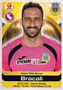 Figurina Bracali - Futebol 2016-2017 - Panini