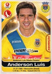 Sticker Anderson Luis - Futebol 2016-2017 n. 3 - Panini
