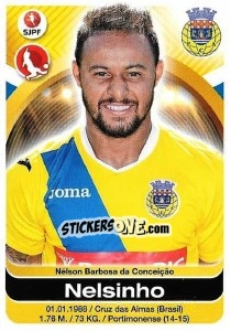 Sticker Nelsinho - Futebol 2016-2017 n. 7 - Panini