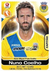 Sticker Nuno Coelho - Futebol 2016-2017 n. 9 - Panini