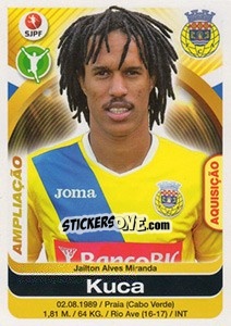 Sticker Kuca - Futebol 2016-2017 - Panini