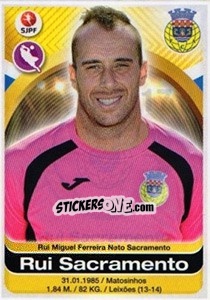 Sticker Rui Sacramento - Futebol 2016-2017 n. 17 - Panini