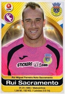 Figurina Rui Sacramento - Futebol 2016-2017 - Panini