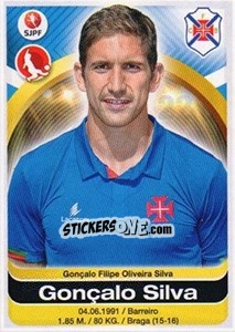 Sticker Goncalo Silva - Futebol 2016-2017 n. 22 - Panini
