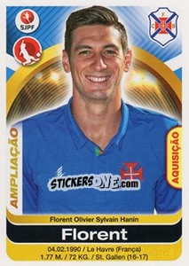Cromo Florent - Futebol 2016-2017 n. 24bis - Panini