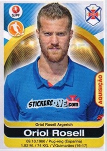 Sticker Oriol Rosell - Futebol 2016-2017 - Panini