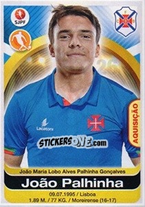 Sticker Joao Palhinha - Futebol 2016-2017 - Panini