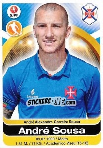 Sticker Andre Sousa - Futebol 2016-2017 n. 27 - Panini