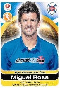 Cromo Miguel Rosa - Futebol 2016-2017 n. 30 - Panini