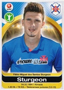 Sticker Sturgeon - Futebol 2016-2017 n. 31 - Panini