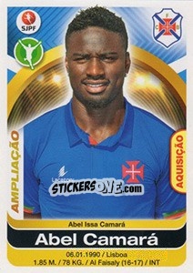 Cromo Abel Camara - Futebol 2016-2017 - Panini