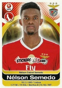 Figurina Nelson Semedo - Futebol 2016-2017 - Panini