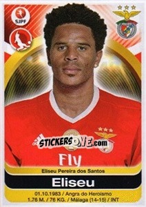 Sticker Eliseu - Futebol 2016-2017 - Panini