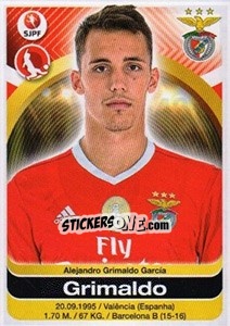 Sticker Grimaldo - Futebol 2016-2017 - Panini